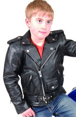 K2800 Kids Lamb Biker Jacket