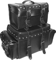 LEATHER SISSY BAR BAGS